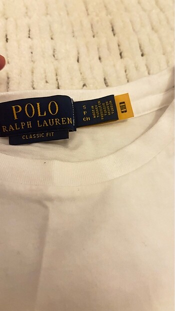 s Beden beyaz Renk Polo ralph lauren tişört (orijinal)