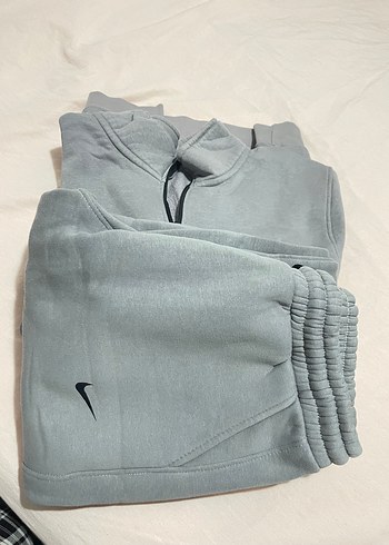 Nike Gri Fermuarlı Erkek Sweatshirt - Görsel 6