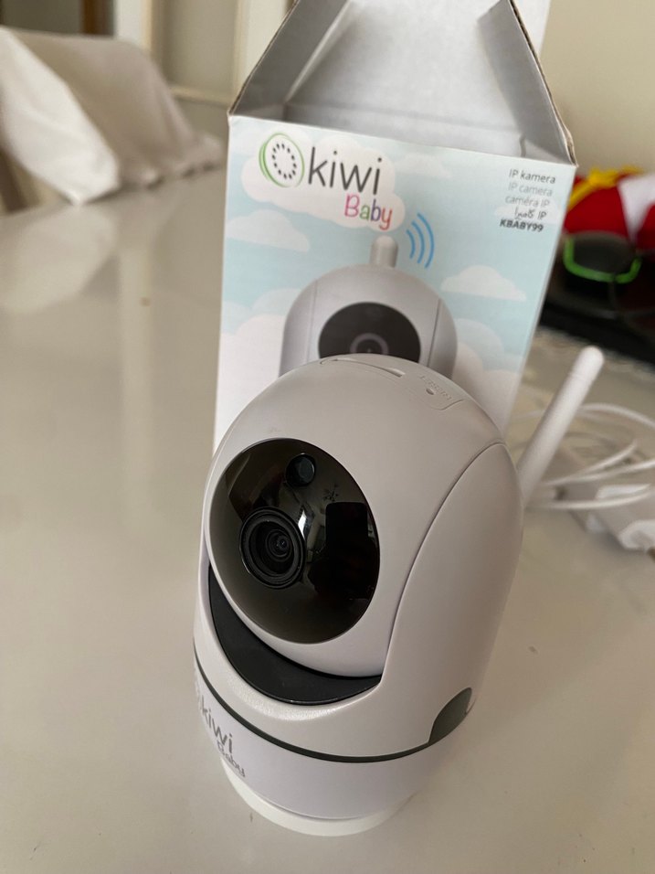 Kiwi Baby Beyaz Bebek Kamerası - Görsel 2