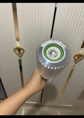 Beyaz Kristal Görünümlü Masa Lambası - Görsel 3