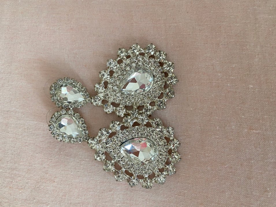 Taşlı küpe - Görsel 3