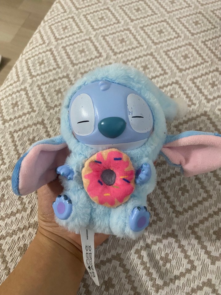 Mavi Peluş Oyuncak Donutlu - Görsel 4