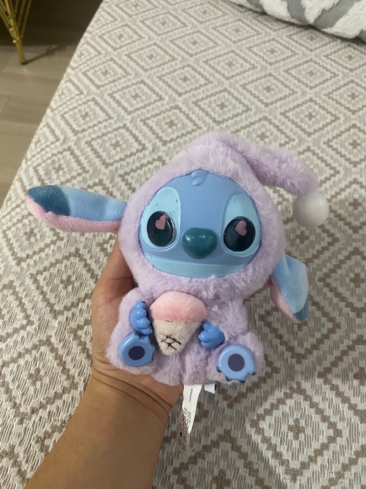 Pastel Mor Peluş Oyuncak Anahtarlık - Görsel 4