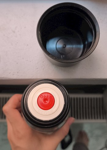 Diğer Cooker 0,75 Litre Gri Çelik Termos