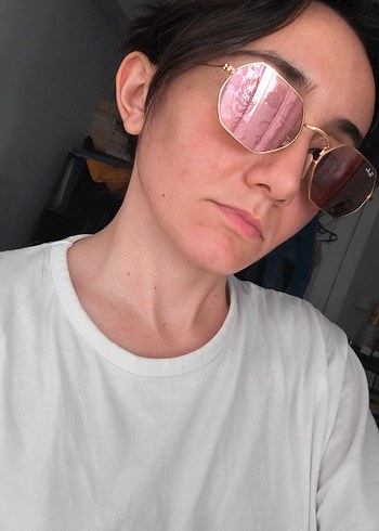 Ray-Ban Aynalı Güneş Gözlüğü - Görsel 10