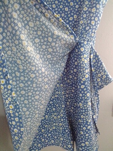 Bağlama detaylı şort elbise - Görsel 2