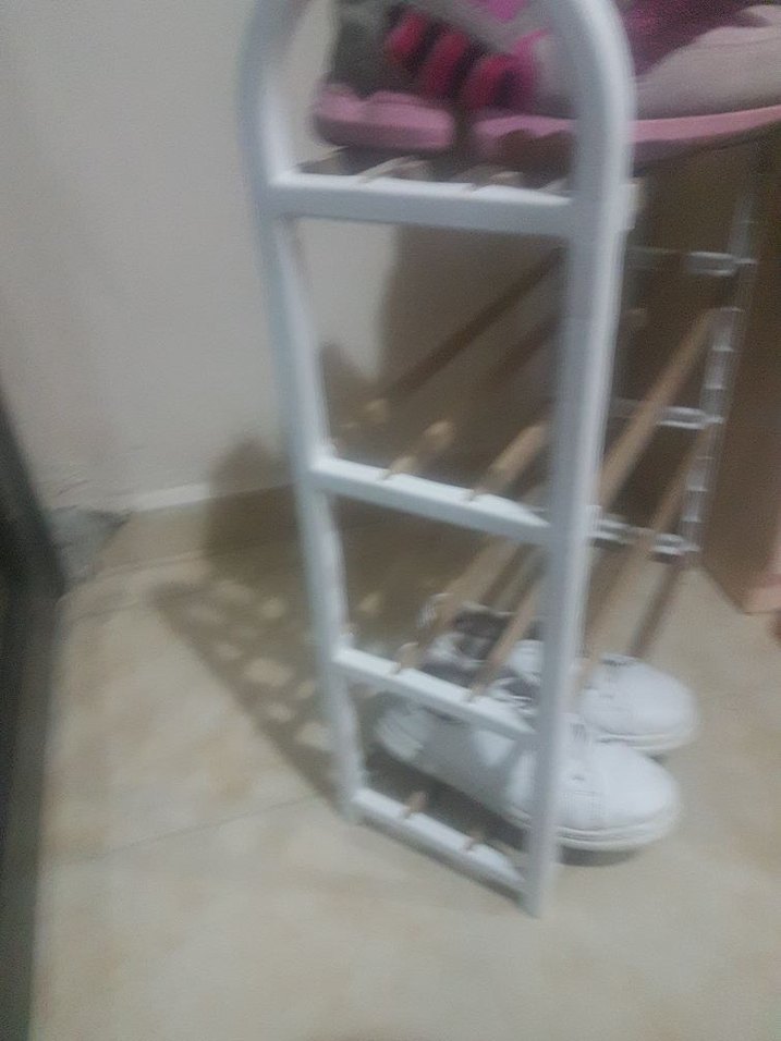 Beyaz Çok Katlı Ayakkabı Düzenleyici - Görsel 2