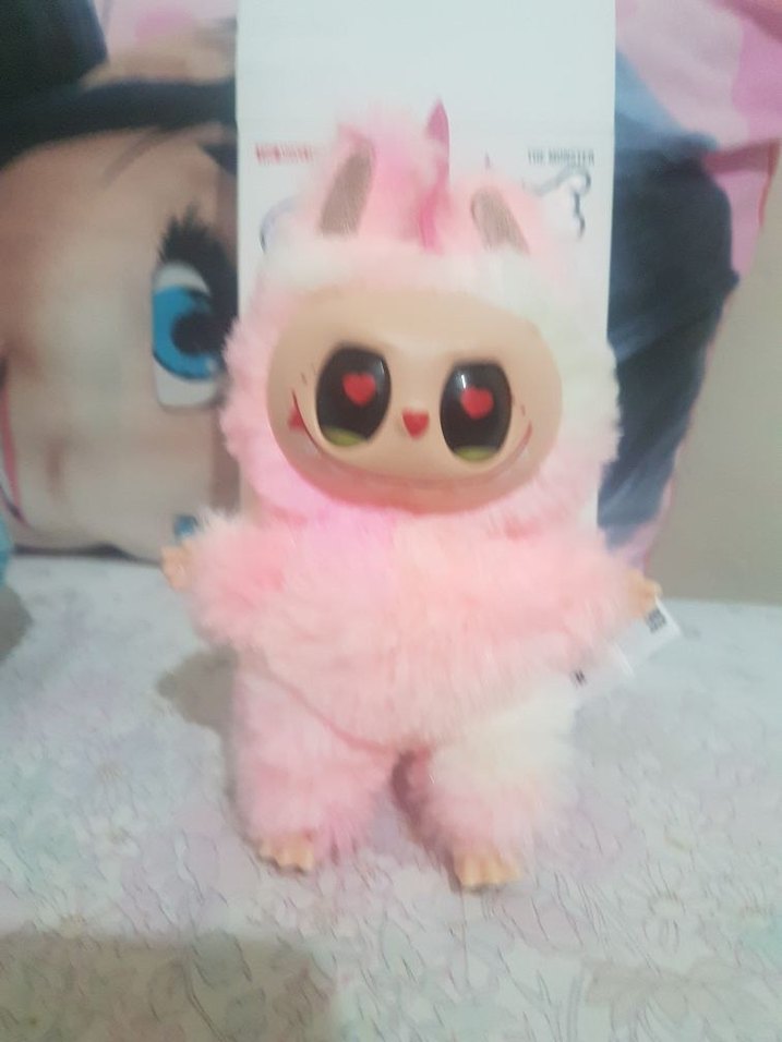 Pembe Peluş Oyuncak Canavar - Görsel 2