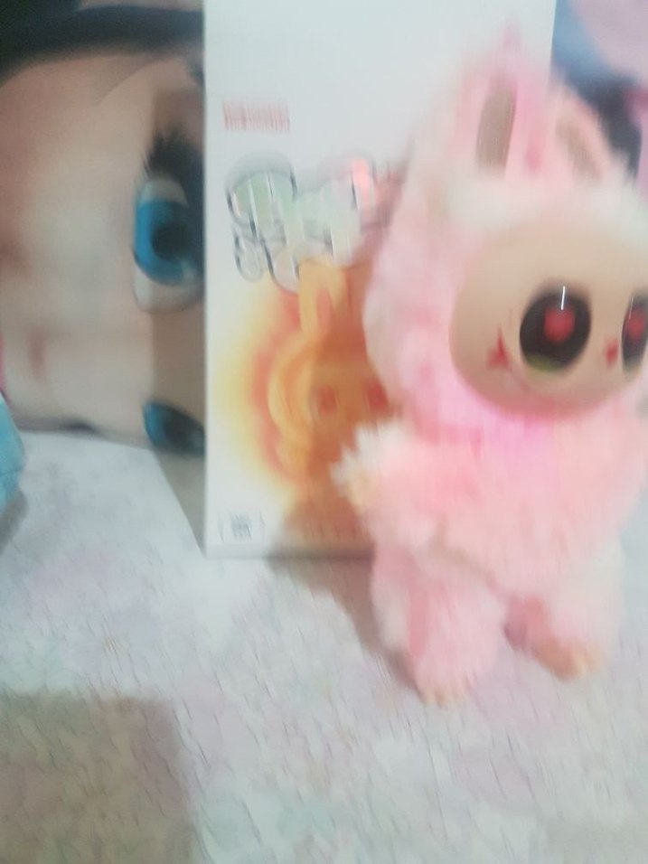 Pembe Peluş Oyuncak Canavar - Görsel 3