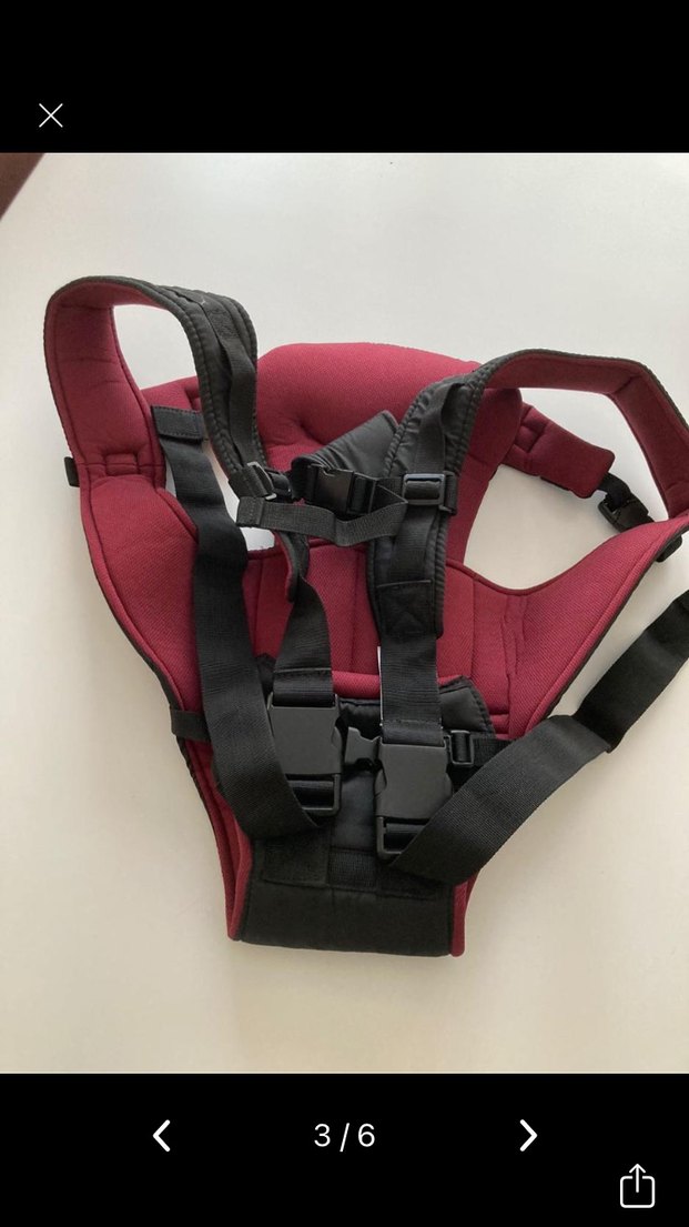 Krafto Siyah Bebek Taşıyıcı - Görsel 2