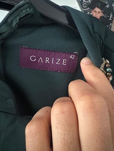 42 Beden yeşil Renk Abiye elbise