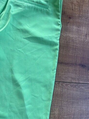 xs Beden yeşil Renk Zara kadın pantolon