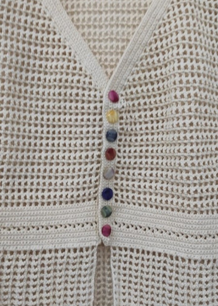 Örgü yelek - Görsel 4