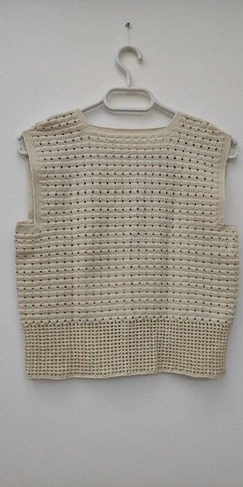 Örgü yelek - Görsel 7