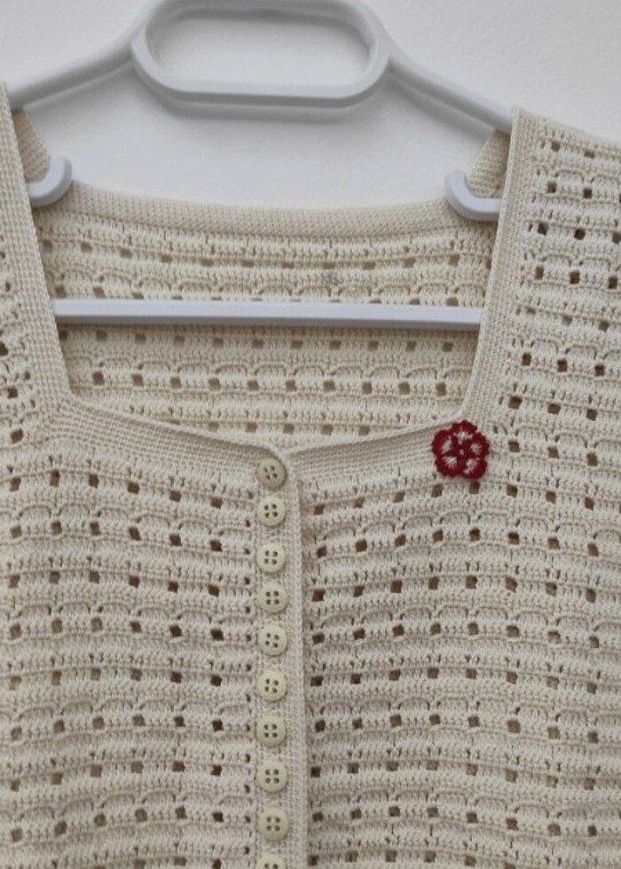 Örgü yelek - Görsel 2