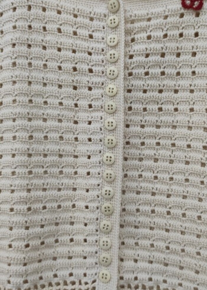 Örgü yelek - Görsel 5