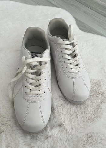 Gri Detaylı Beyaz erkek Sneaker - Görsel 2