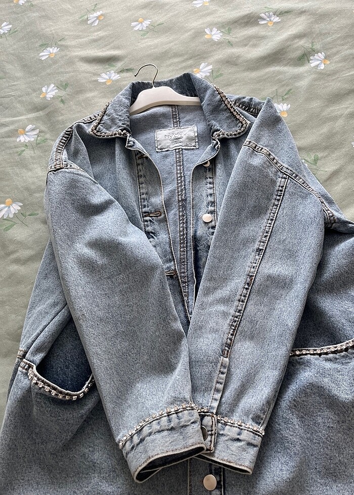 Oversize kot ceket - Görsel 4