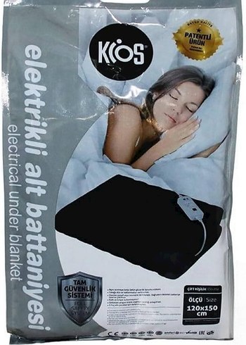 Elektrikli Battaniye Gri, 320x150 cm - Görsel 2