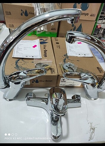 Beden çeşitli Renk Mutfak bataryası lavabo banyo set 3LÜ