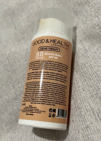 Good & Health Bej BB Krem SPF30 - Görsel 2