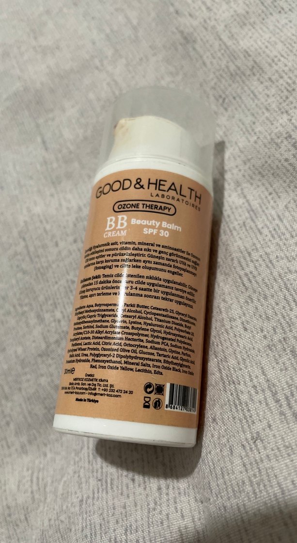 Good & Health Bej BB Krem SPF30 - Görsel 2