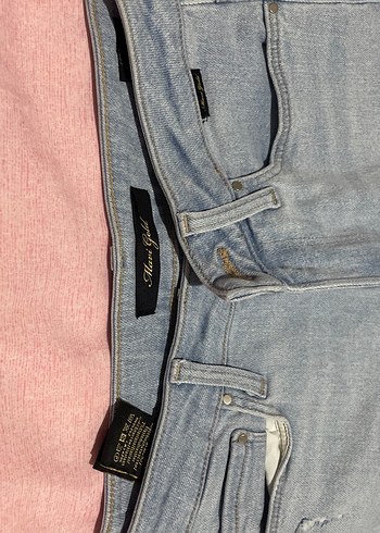 Gri Kadın Salaş Midi Boy Jean - Görsel 2