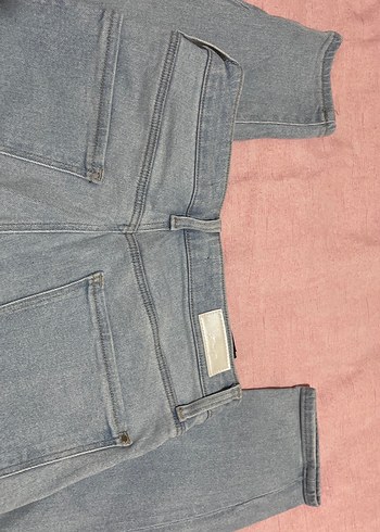 Gri Kadın Salaş Midi Boy Jean - Görsel 4