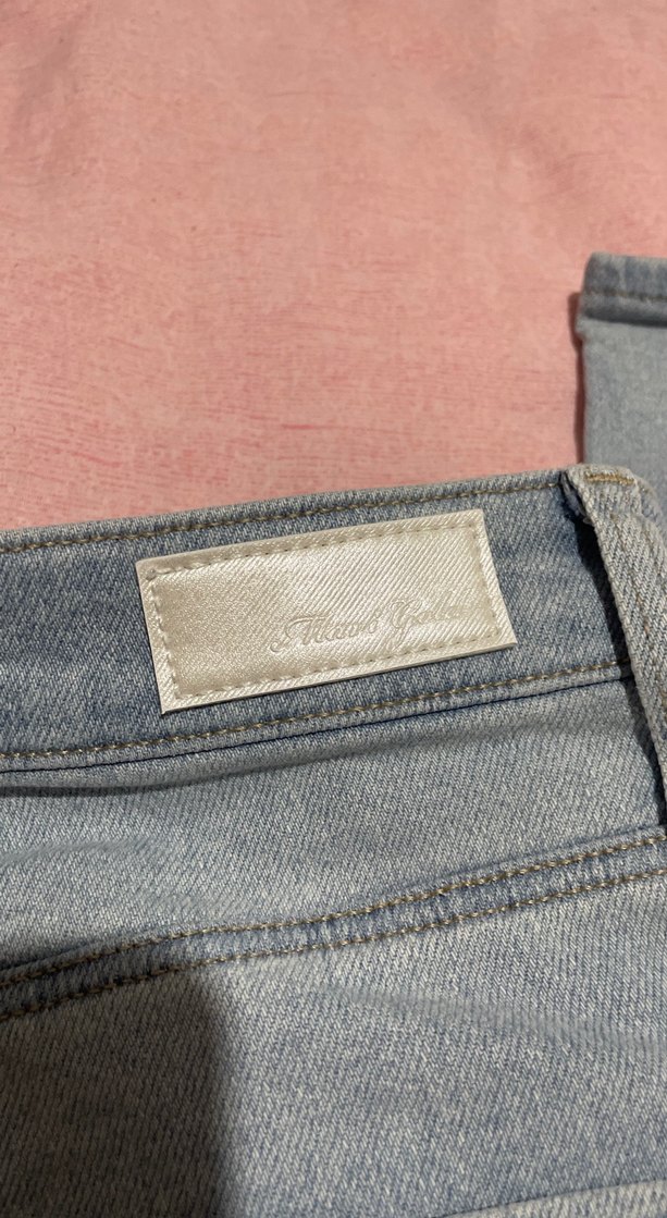 Gri Kadın Salaş Midi Boy Jean - Görsel 5