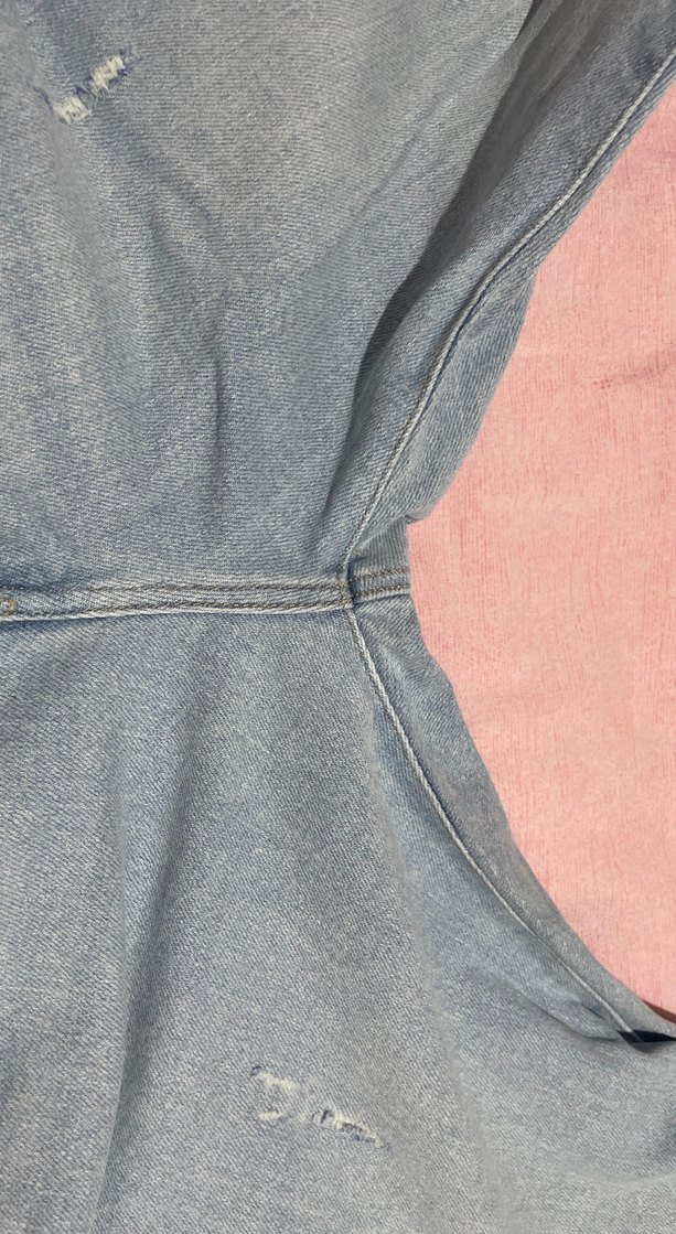 Gri Kadın Salaş Midi Boy Jean - Görsel 3