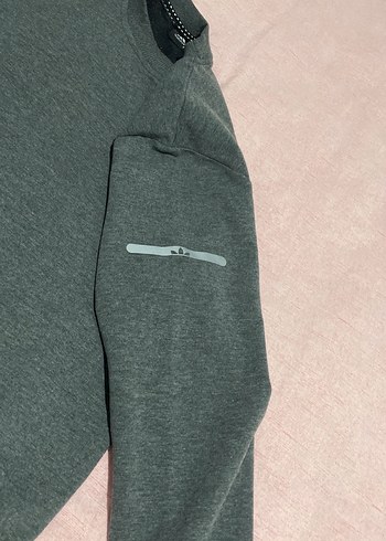 Erkek Gri Adidas Sweatshirt - Görsel 2