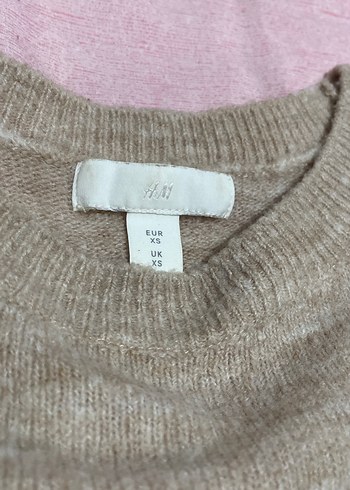 Gri Kadın Örgü Yün Kazak - Görsel 2