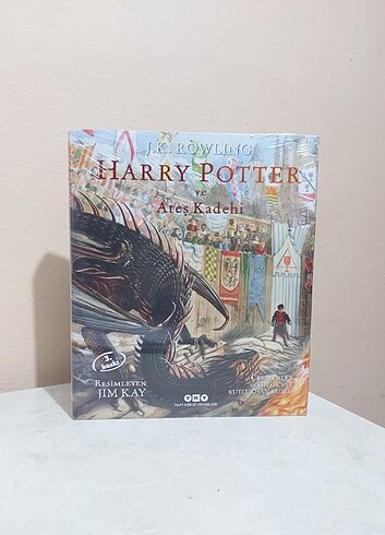 Harry Potter Ateş Kadehi Resimli Özel Baskı