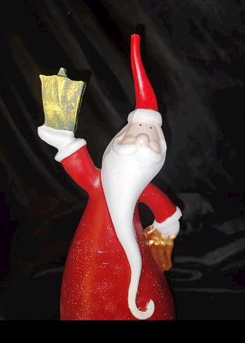 Kırmızı Noel Baba Figürü - Görsel 2