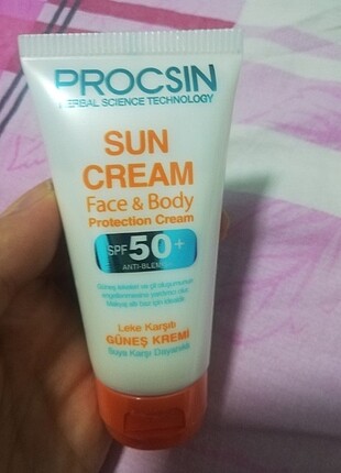 PROCSİN GÜNEŞ KREMİ(60 ml)