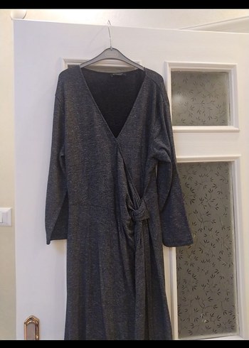 Günlük Gri elbise - Görsel 2