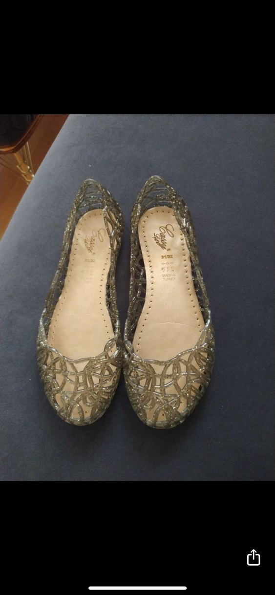 Nakışlı Dantel Detaylı Kız Babet - Görsel 3