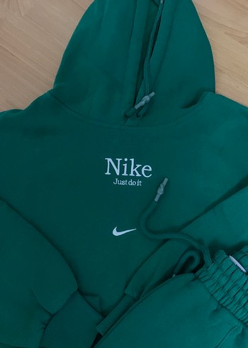 Nike Yeşil Rahat Eşofman Takımı - Görsel 3