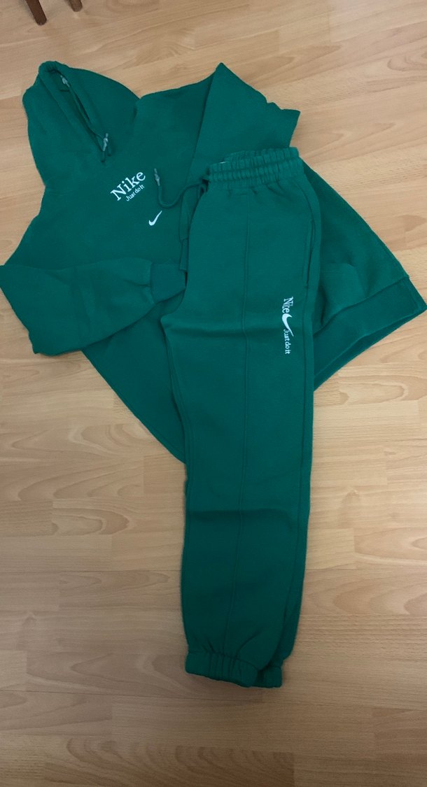 Nike Yeşil Rahat Eşofman Takımı - Görsel 4