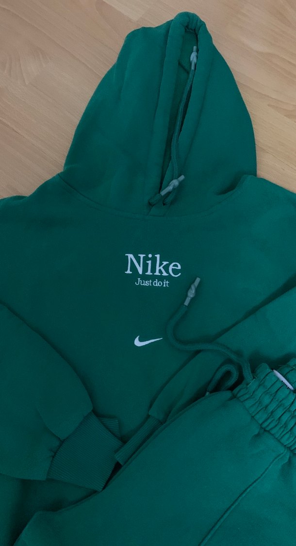 Nike Yeşil Rahat Eşofman Takımı - Görsel 3
