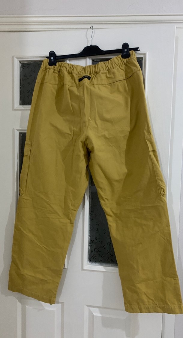 Sarı ipli Loose Fit Erkek Pantolon - Görsel 4