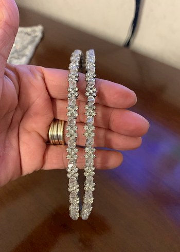 İnci ve Taşlı Metal Taç - Görsel 4