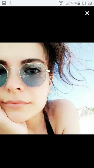 Mavi altigen gozluk 