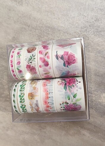  Beden Renk 10 lu washi tape 