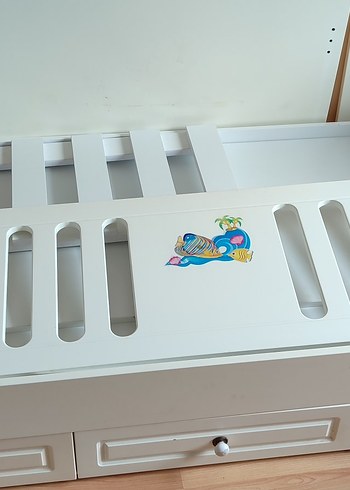 Beyaz Çocuk Şifonyer - Görsel 5
