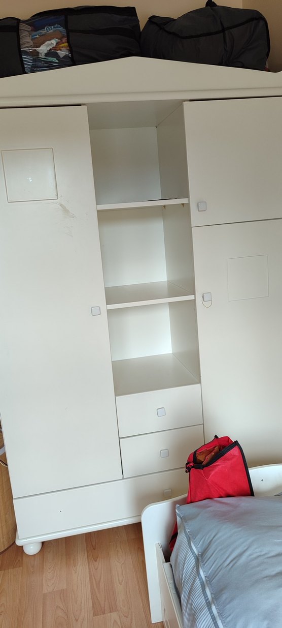 Beyaz Çocuk Şifonyer - Görsel 3