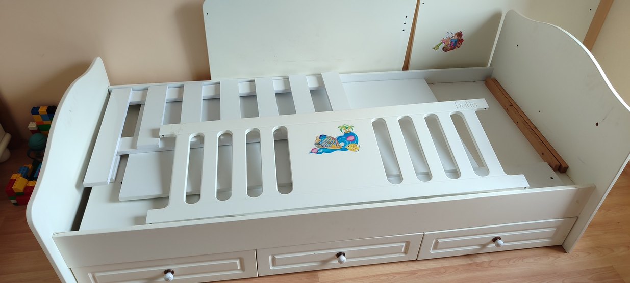 Beyaz Çocuk Şifonyer - Görsel 5