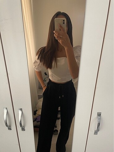 Beyaz bluz