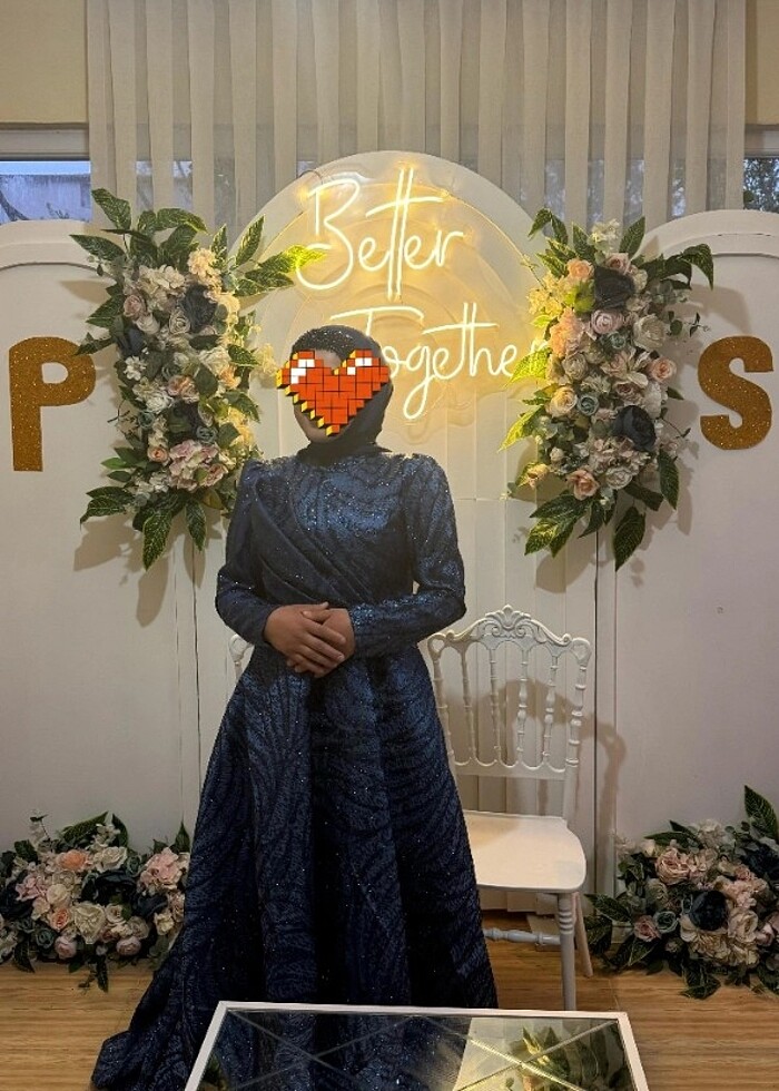 Kuyruklu abiye elbise - Görsel 3