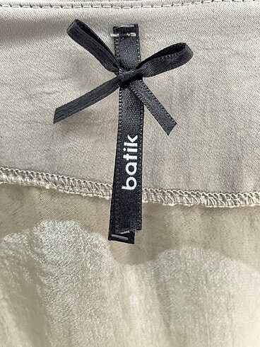 l Beden gri Renk Batik Kısa Elbise %70 İndirimli.